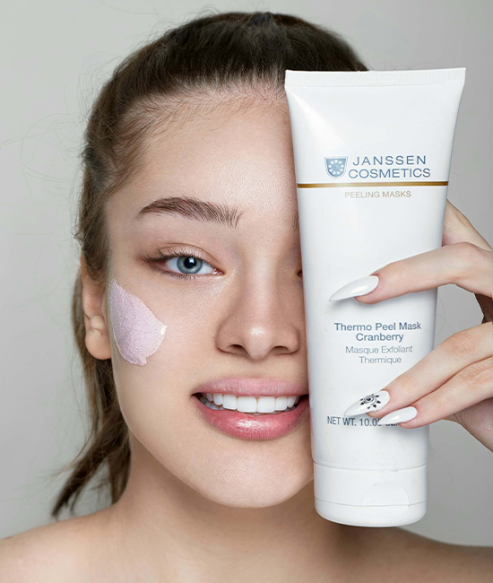 face woman product serum
