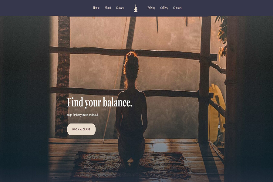  Balance Yoga Studio_Project Link